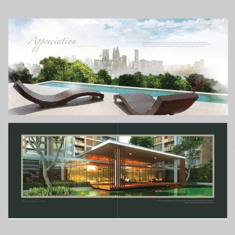 Agile Mont Kiara printed leaflet
