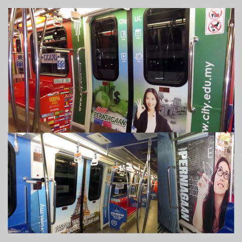 City University LRT outdoor ad 5